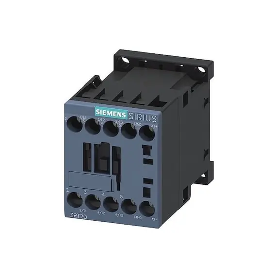 Siemens 3RT20161KB41 Contactor 3PST-NO 9 A 24VDC
