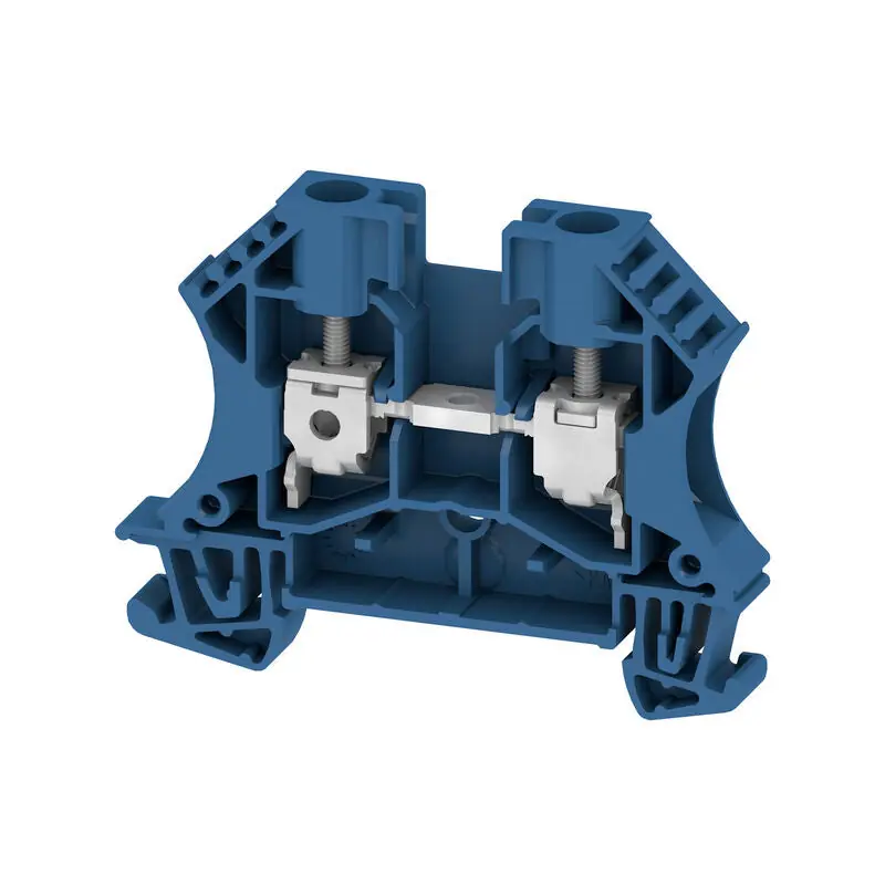 Weidmuller 1020280000 WDU 6 BL Feed-Through Terminal Block 41 A