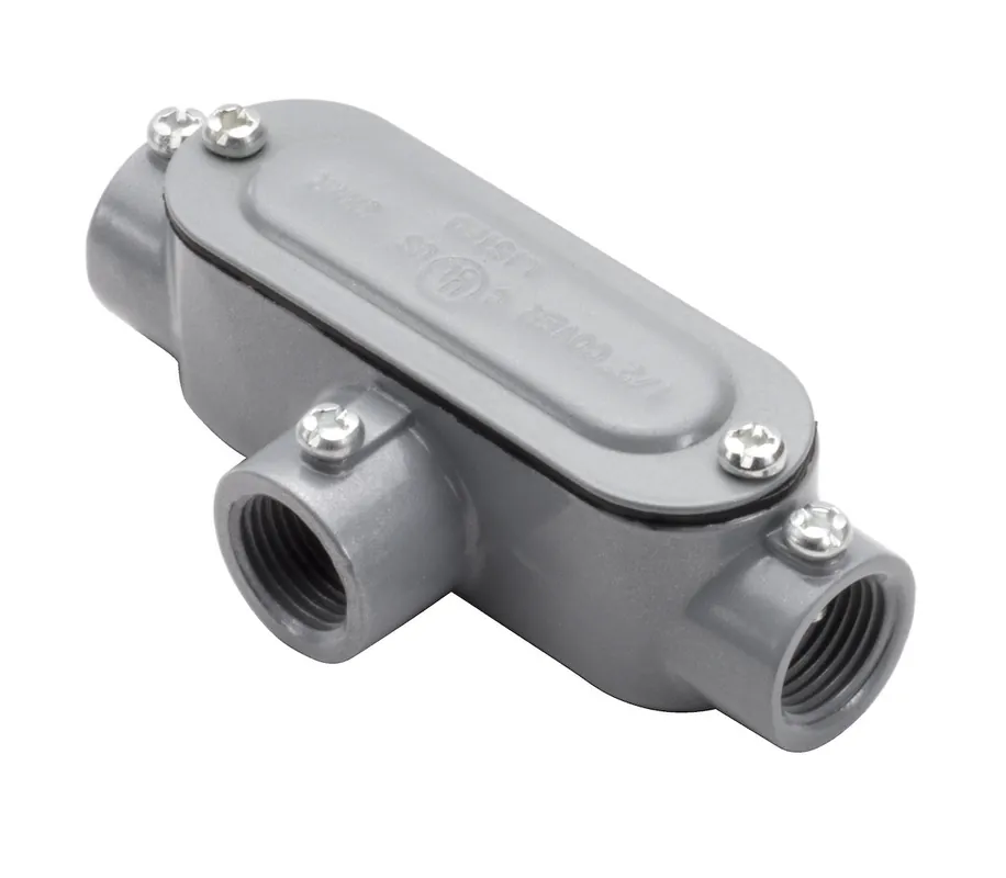 Topaz T6SSCG T Type Combo Conduit Body 2 inches (2 Pack) replacement mpn