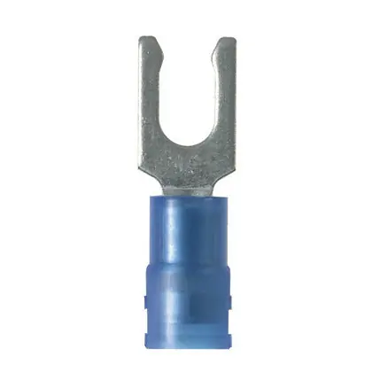 Panduit PN14-8LF-C Pan-Term Fork Locking Nylon 18-14AWG #8
