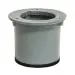 Watts b4-34-4p Cast Iron Floor Cleanout Body 4 in