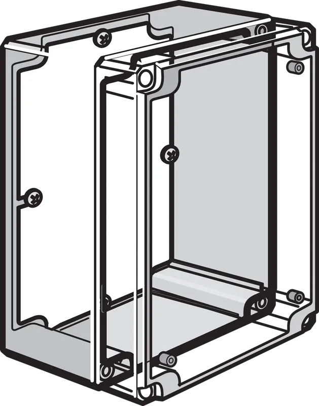 Hoffman Q1212PD Panel Qline D Fits 122x120mm