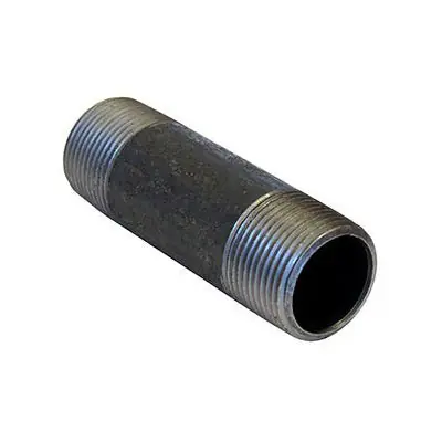 Nipples 330026006 Black Steel Pipe Nipple 1 in X 7 in Npt