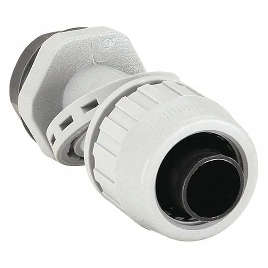 Raco 4731 Liquidtight 90d Nylon Connector 3/8 inches