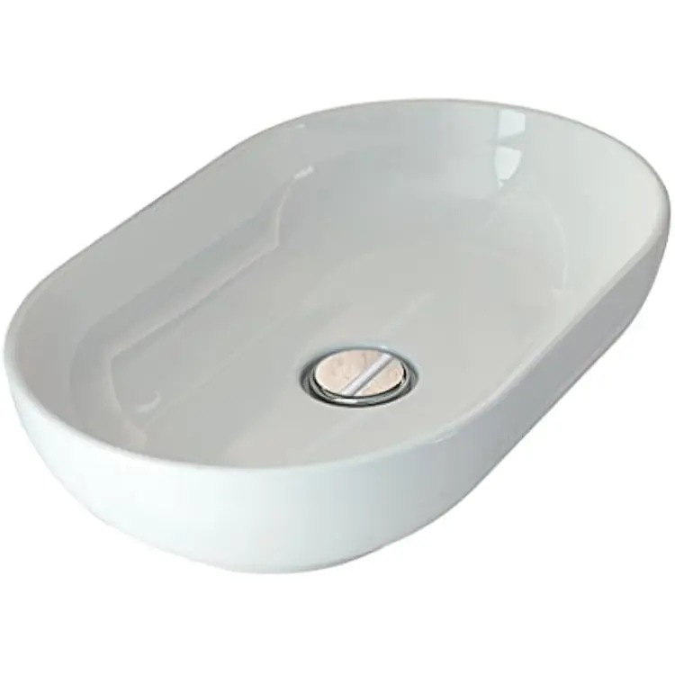 Barclay 4-1096wh Harmony Oval Above Counter Basin