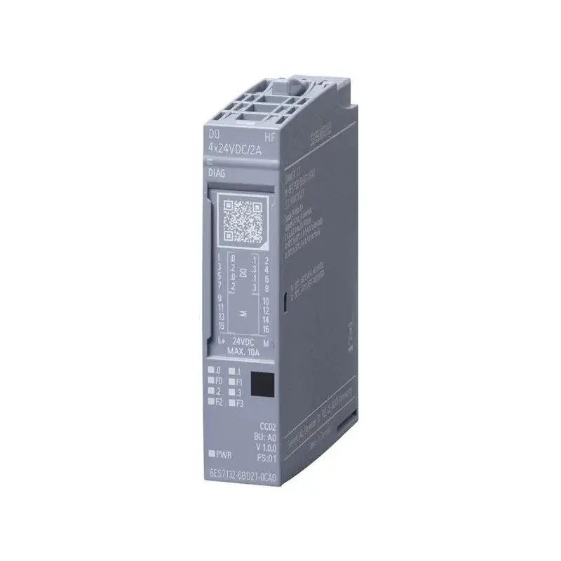 Siemens 6ES71326BD210CA0 I/O Module ET 200SP DQ 4x24VDC/2A HF