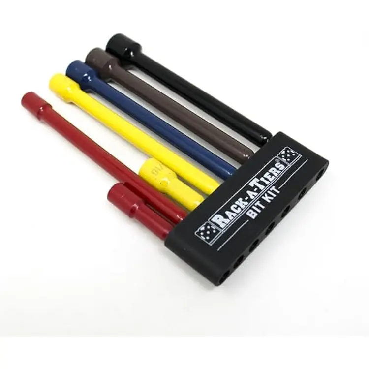 Rack-A-Tiers 72712 Hex Bit Kit - 7 Pieces