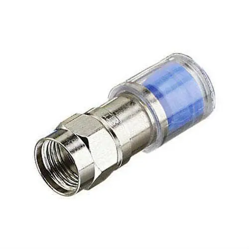 Ideal 89-044 OmniConn RG-6 Compression Connector, 50-Pack