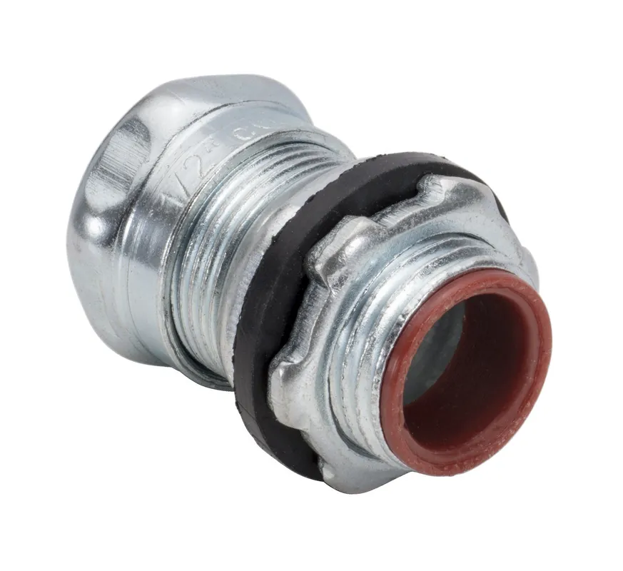 Topaz 657SIRT 2-1/2 inches Raintight Steel Ins. Conn. 12-PK