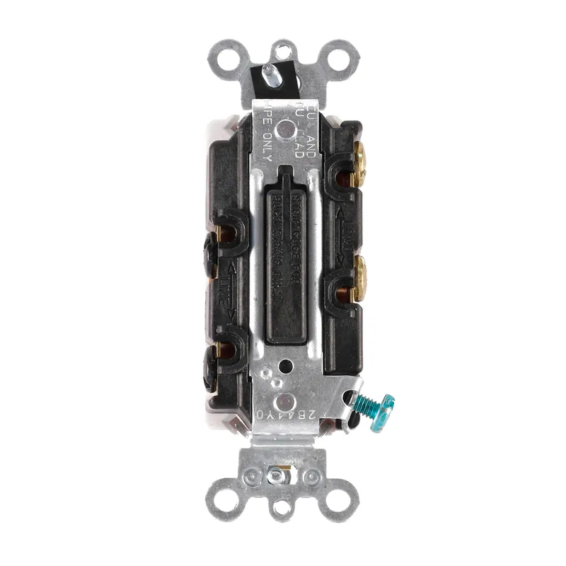 Leviton 5622-2E Decora Plus Rocker Double-Pole AC Quiet Switch 20A 120/277V