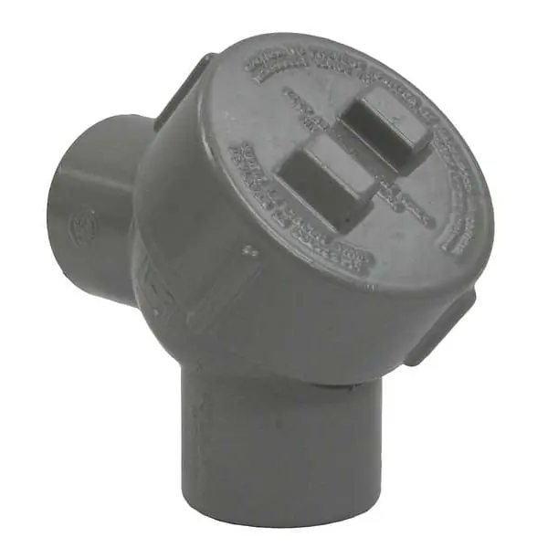 Killark Y-4 90° 1-1/4 inches Aluminum Capped Elbow