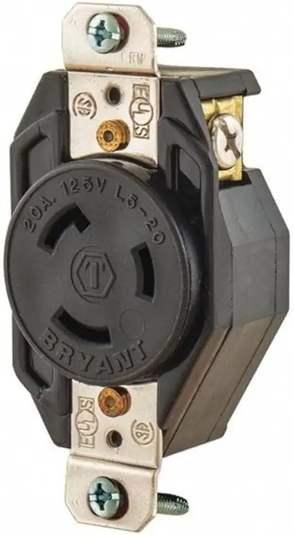 Bryant 70520FR Receptacle 20 Amp 125V Nema L5-20R