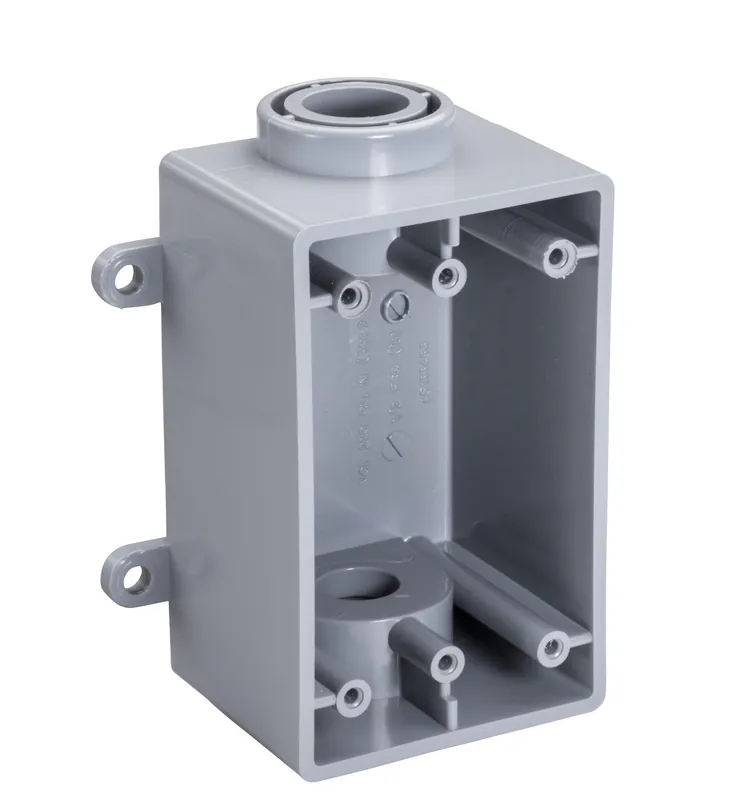 Topaz 1288 1/2 inches pvc type fsc weatherproof box