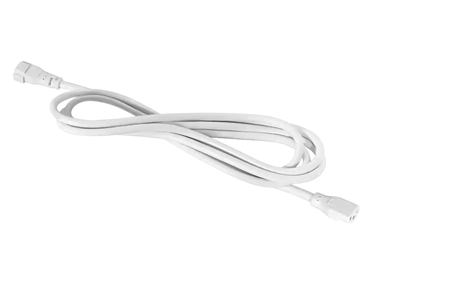 Rab KJC12W Undercabinet Knook Jumper Cable 12 Inch Fixture To Fixture 105 Deg KJC12W