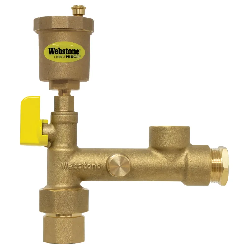 Nibco H-74613 H-7X61 Boiler Vent Valve, 3/4 in, Threaded