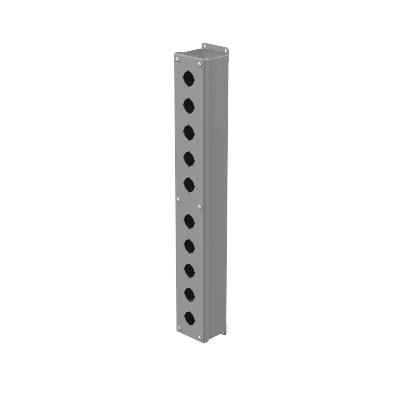Hoffman E10PB Pushbutton Enclosures Type 12, 10Pb x 30.5mm, Steel