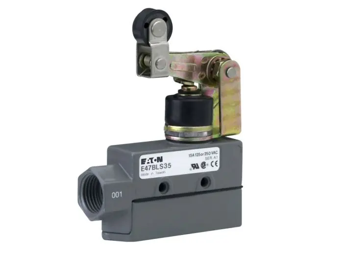 Eaton E47BLS35 E47 Precision Enclosed Limit Switch 250 VAC, 30 VDC