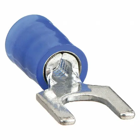 Panduit PN14-6F-C Pan-Term Fork Terminal 18-14 AWG #6 Stud