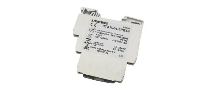 Siemens 3TX7004-3PB54 Opto Coupler Interface Relay 24Vdc 1.5A