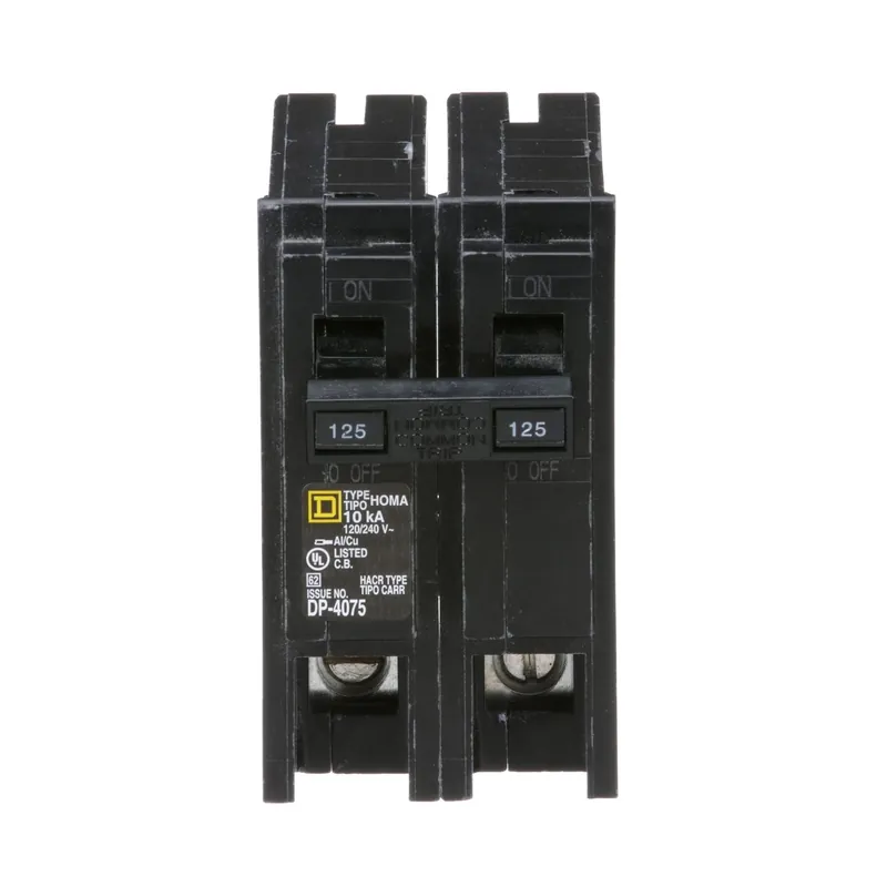 Square D HOM2125CP Homeline Mini Circuit Breaker 125 Amp