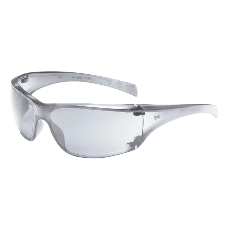 3M 7000030055 virtua gray safety glasses with indoor/outdoor mirror anti-scratch lens