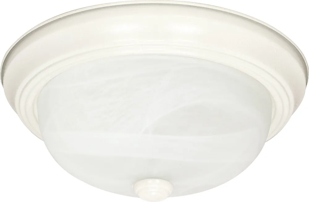 Satco 60-223 3 Lt - 15 inches Flush Fixture