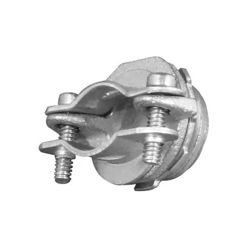 Appleton AC-100 Malleable Iron Non-Insulated Throat 90 Degree Connector 1 Inch Oz Gedney