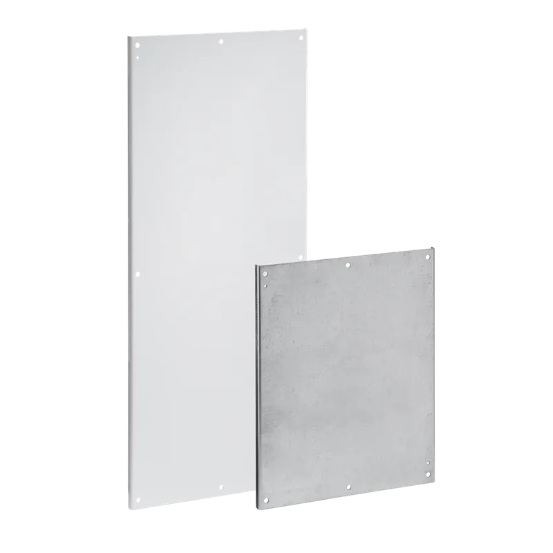 Hoffman A60P36F2 Panel for Free-Stand with Mounting Channel Half-Length, fits 60x36