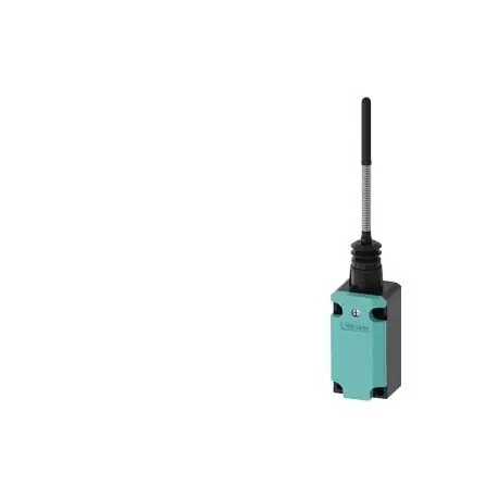 Siemens 3SE51320CR01 Limit Switch, Spring Rod, 142.5mm, 1NO 1NC, M20