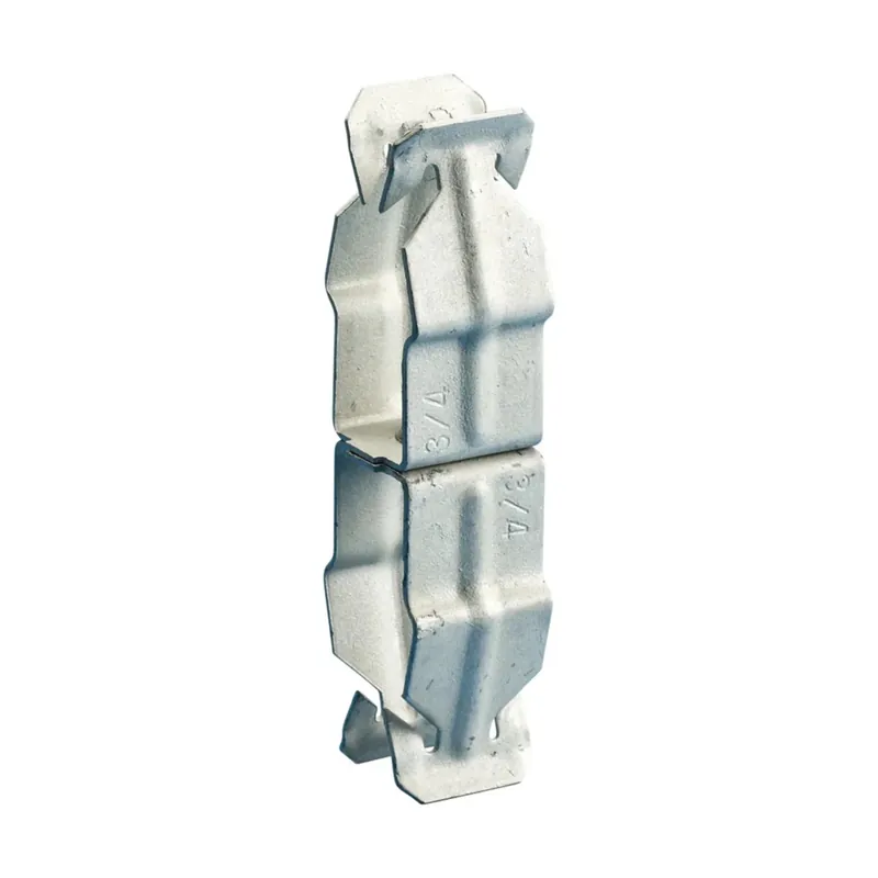 Nvent 12P12P Push In Conduit to Conduit Clamp, 3/4 inches EMT1, 3/4 inches EMT2, 1/2 inches Rigid1, 1/2 inches Rigid2, 0.866 inches–1.18 inches OD1, 0.866 inches–1.18 inches OD2
