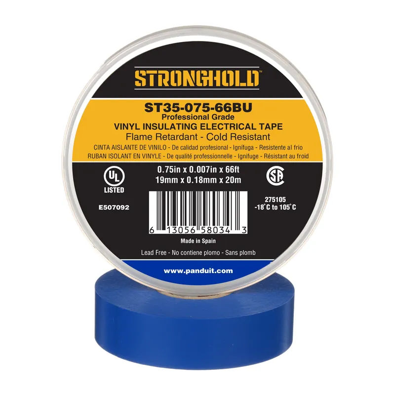 Panduit ST35-075-66BU tape electrical 0.75 inch x 66 feet