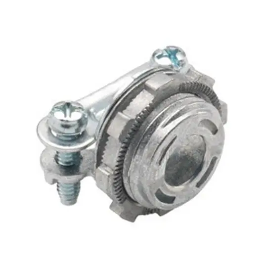 Nsi 565-DC2 connector strap two screw zinc die cast 1/2 inch