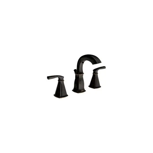 Moen ws84412brb Widespread Bathroom Faucet Two Handle