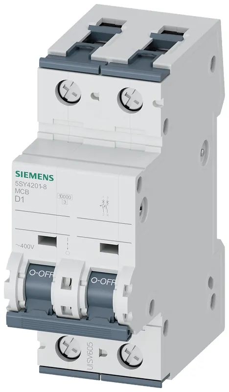 Siemens 5SY4201-8 SUP PTOR 5SY4 2P 480V