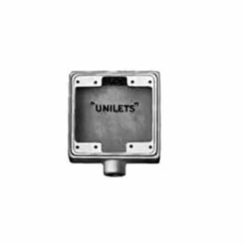 Appleton FD-2-75-A FD 3/4 inches 2-Gang Aluminum FD Box