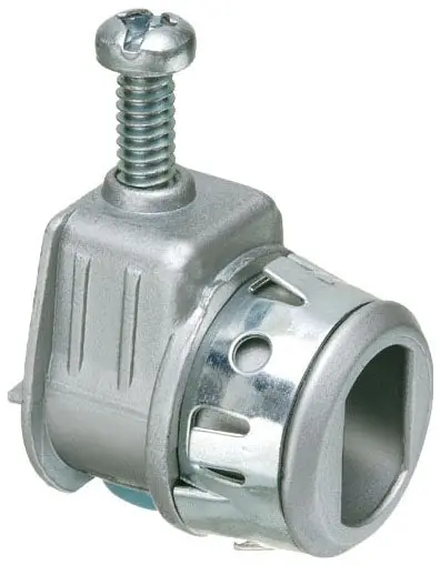 Arlington L16ST 1/2 inches 1 Screw Saddle Type Snap-Tite Connector