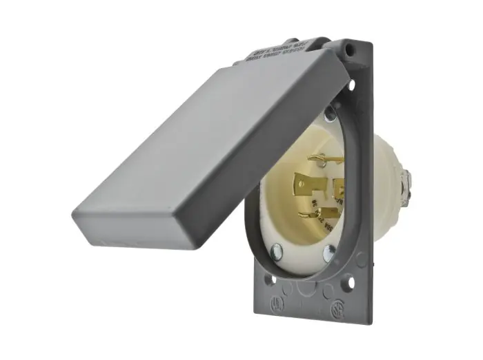 Bryant 71530MBWP Flanged Inlet 30A 3-Phase Delta 250V AC L15-30P