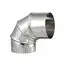 Lambro 435 Aluminum Adjustable Elbow 8 in 22.5-90 Deg