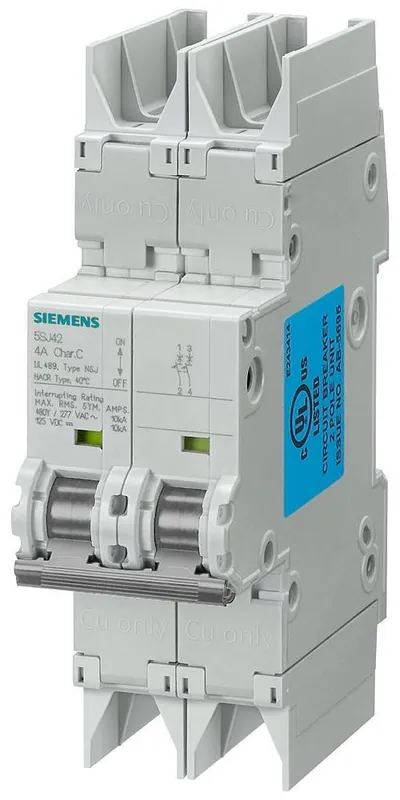 Siemens 5SJ4225-7HG42 Sentron Miniature Circuit Breaker 25 A