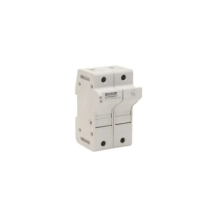 Mersen US3J2 Fuse Holder UltraSafe 600VAC 600VDC Class J 30A 2-Pole