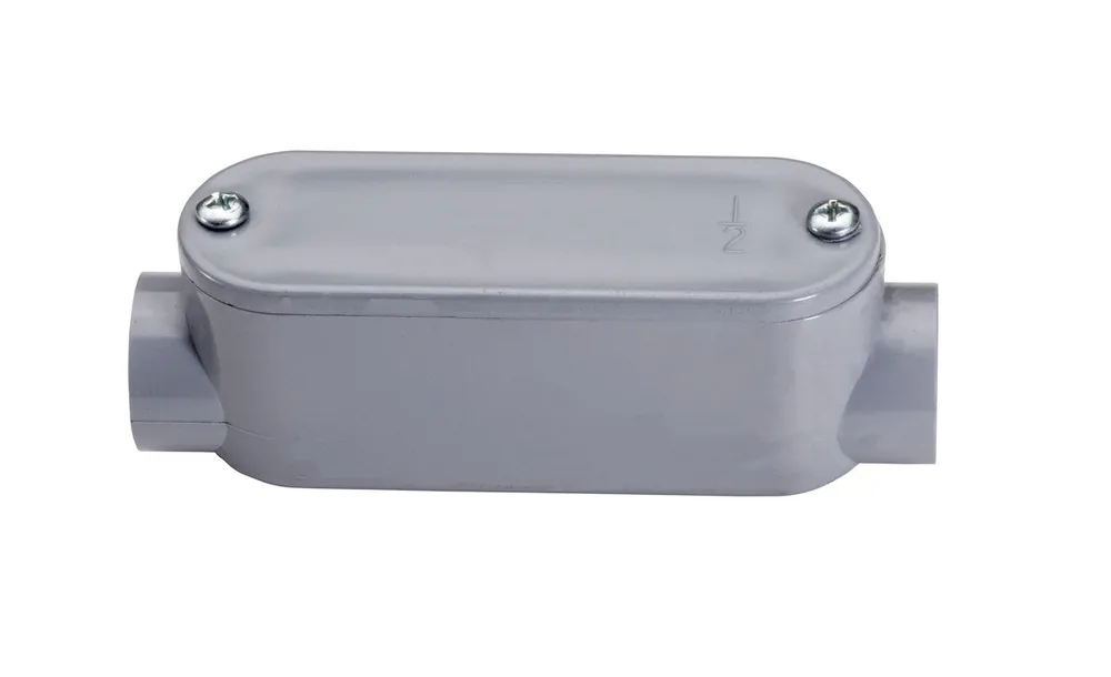 Topaz 1184 Conduit Body, Type C, PVC, 1-1/4 inches