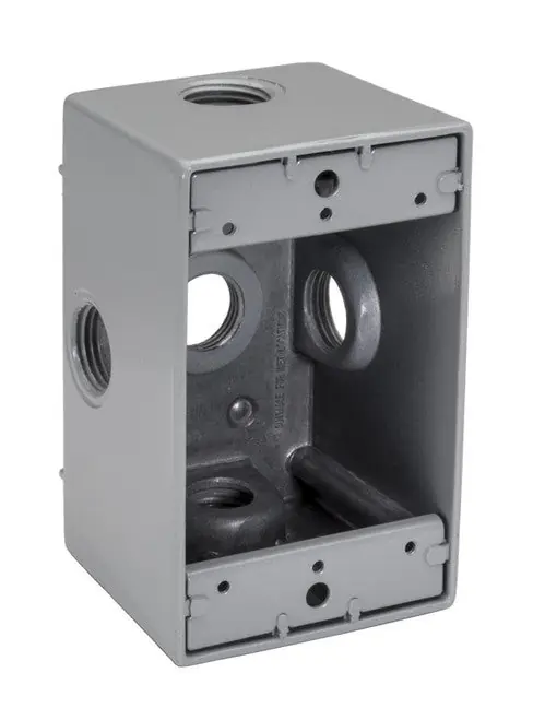 Topaz WDB1575X 3/4 inches 1-Gang Deep Weatherproof Box