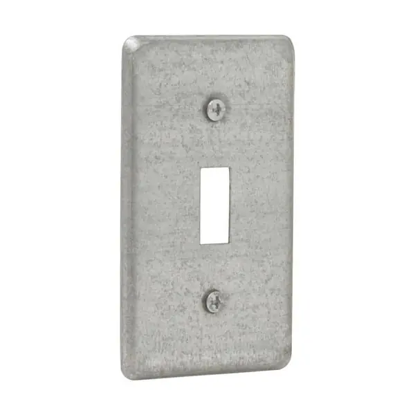 Crouse Hinds TP618 Utility Box Cover 2-1/8-Inch x 4-Inch
