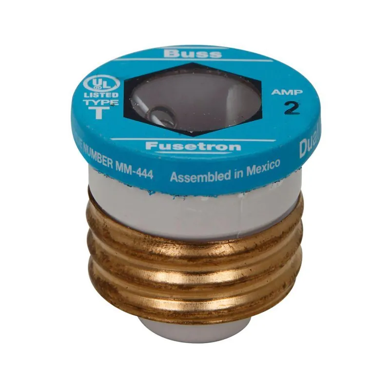 Bussmann T-2 Plug Fuse 2 A