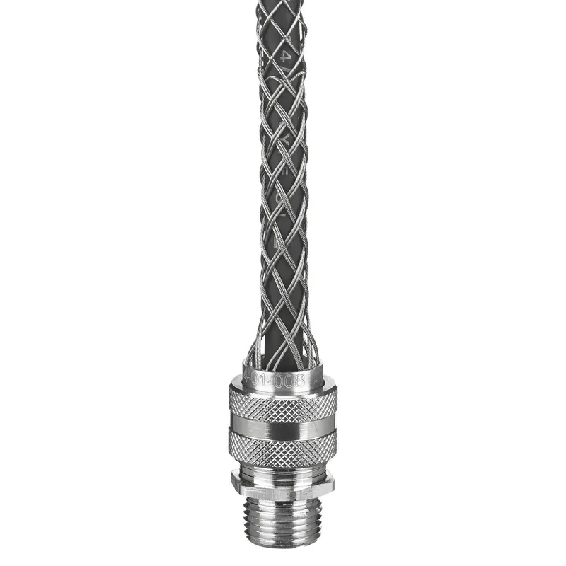 Bryant DC193212 Deluxe Cord Grip Straight Male, 1.937-2.062 inches, 2 1/2 inches With Mesh