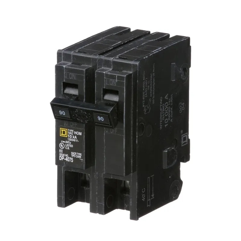 Square D HOM290CP Homeline mini circuit breaker 90 amp