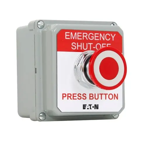 Eaton 10250T5B62-S101 Pushbutton Control Station EMERGENCY STOP