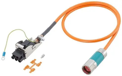 Siemens 6FX50025CS011BF0 Motion-Connect 500 Pre-Assembled Basic Power Cable 600/1000 VAC 15 m L