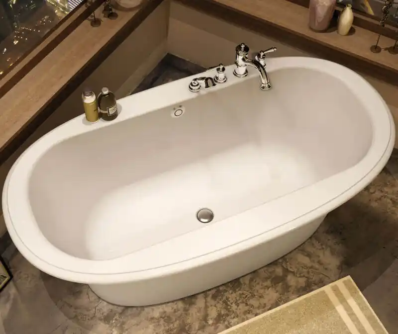 Maax 105744-000-007 Freestanding Bathtub 66x36x24 Biscuit