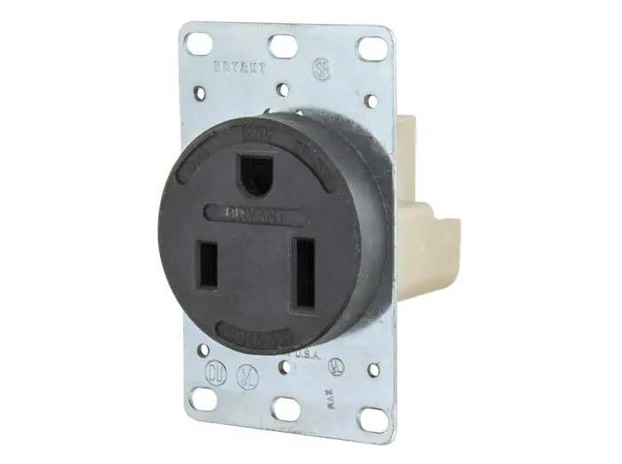 Bryant 9550FR Receptacle Straight Blade Industrial A